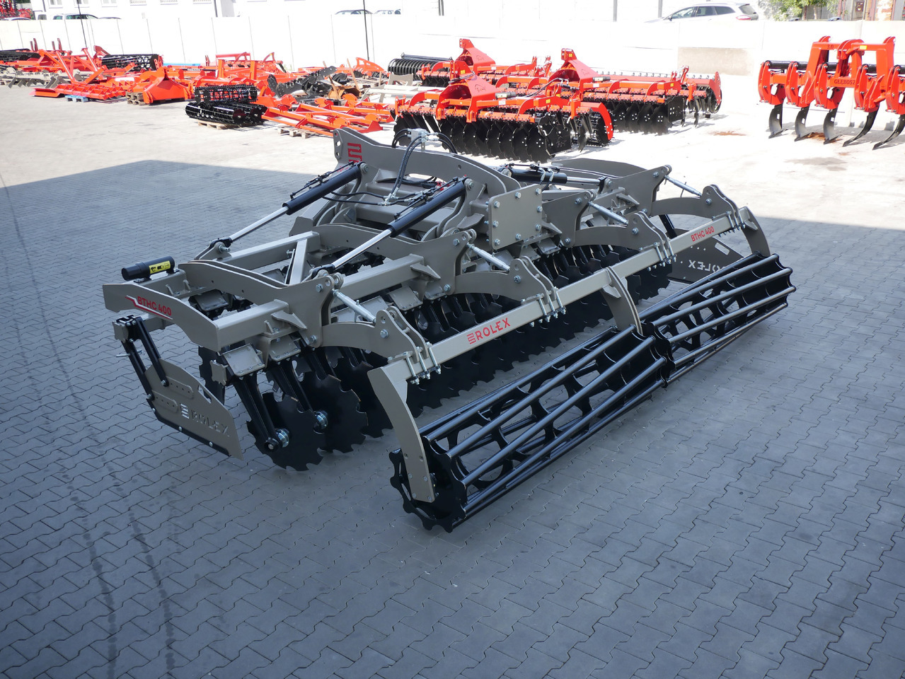 Cover crop neuf ROLEX Hydraulische Scheibenegge / Hydraulic discs harrow / Dechaumeur à disques / Erpice a dischi / Гидравлическая дисковая борона тяжёлая / Brona talerzowa hydraulicznie składana ciężka 4 m: photos 7