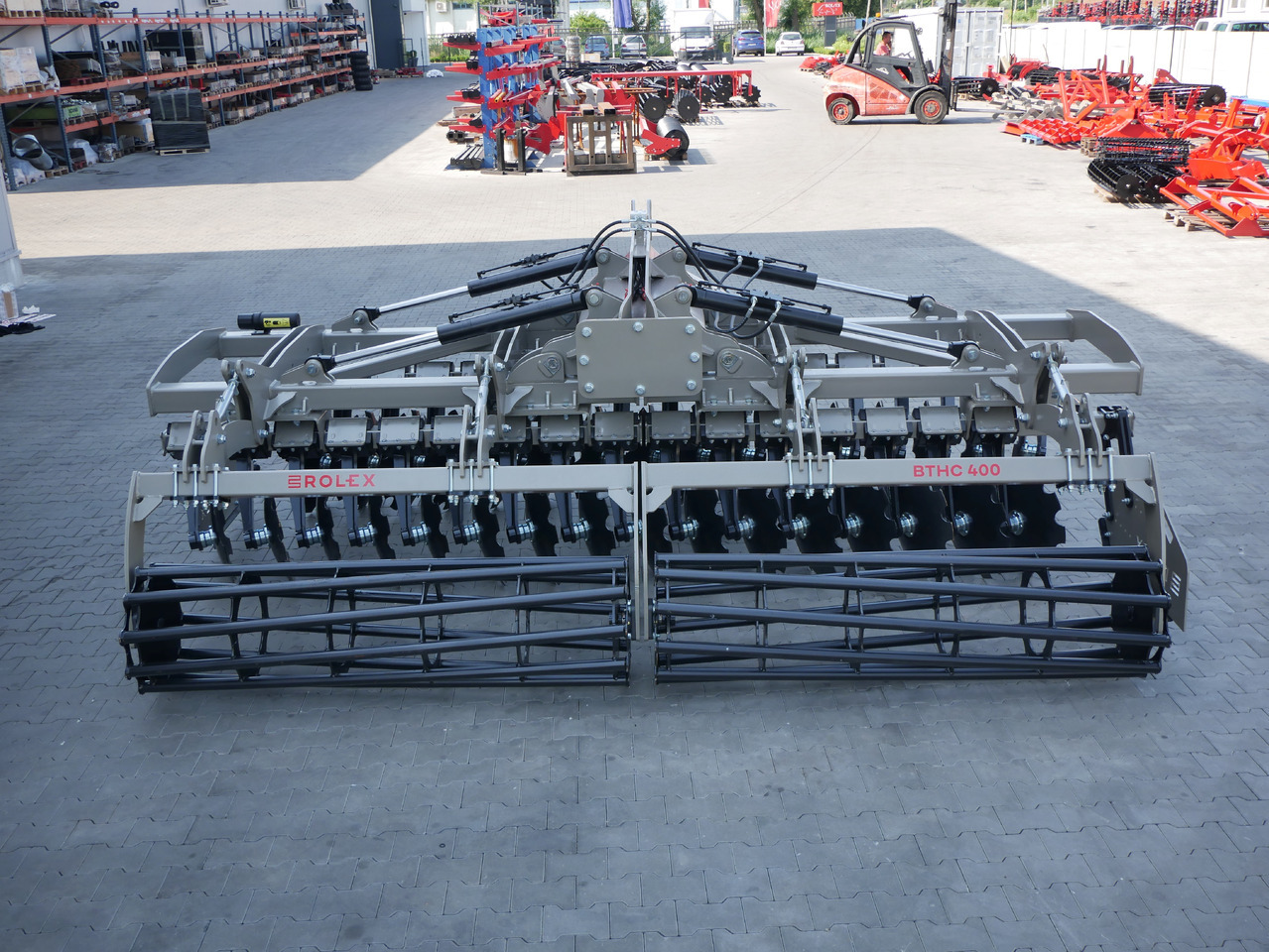 Cover crop neuf ROLEX Hydraulische Scheibenegge / Hydraulic discs harrow / Dechaumeur à disques / Erpice a dischi / Гидравлическая дисковая борона тяжёлая / Brona talerzowa hydraulicznie składana ciężka 4 m: photos 6