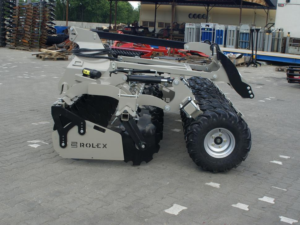 Cover crop neuf ROLEX Scheibenegge /  Disc harrow with hydropack and tire roller / Dechaumeur à disques / Erpice a dischi / Дисковая борона с гидропаком и колёсным катком / Agregat talerzowy uprawowy z hydropackiem i: photos 18