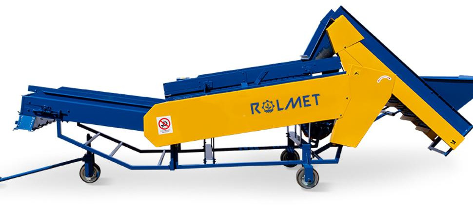 Rolmet Kartoffelsortierer / Potato sorting machine / Trieuse de pomme de terre / Selezionatrice per patate / Clasificador de patatas / Сортировщик картофеля / Sortownik do ziemniaków M614/1 - Matériel pomme de terre: photos 4 Rolmet Kartoffelsortierer / Potato sorting machine / Trieuse de pomme de terre / Selezionatrice per patate / Clasificador de patatas / Сортировщик картофеля / Sortownik do ziemniaków M614/1 - Matériel pomme de terre: photos 4