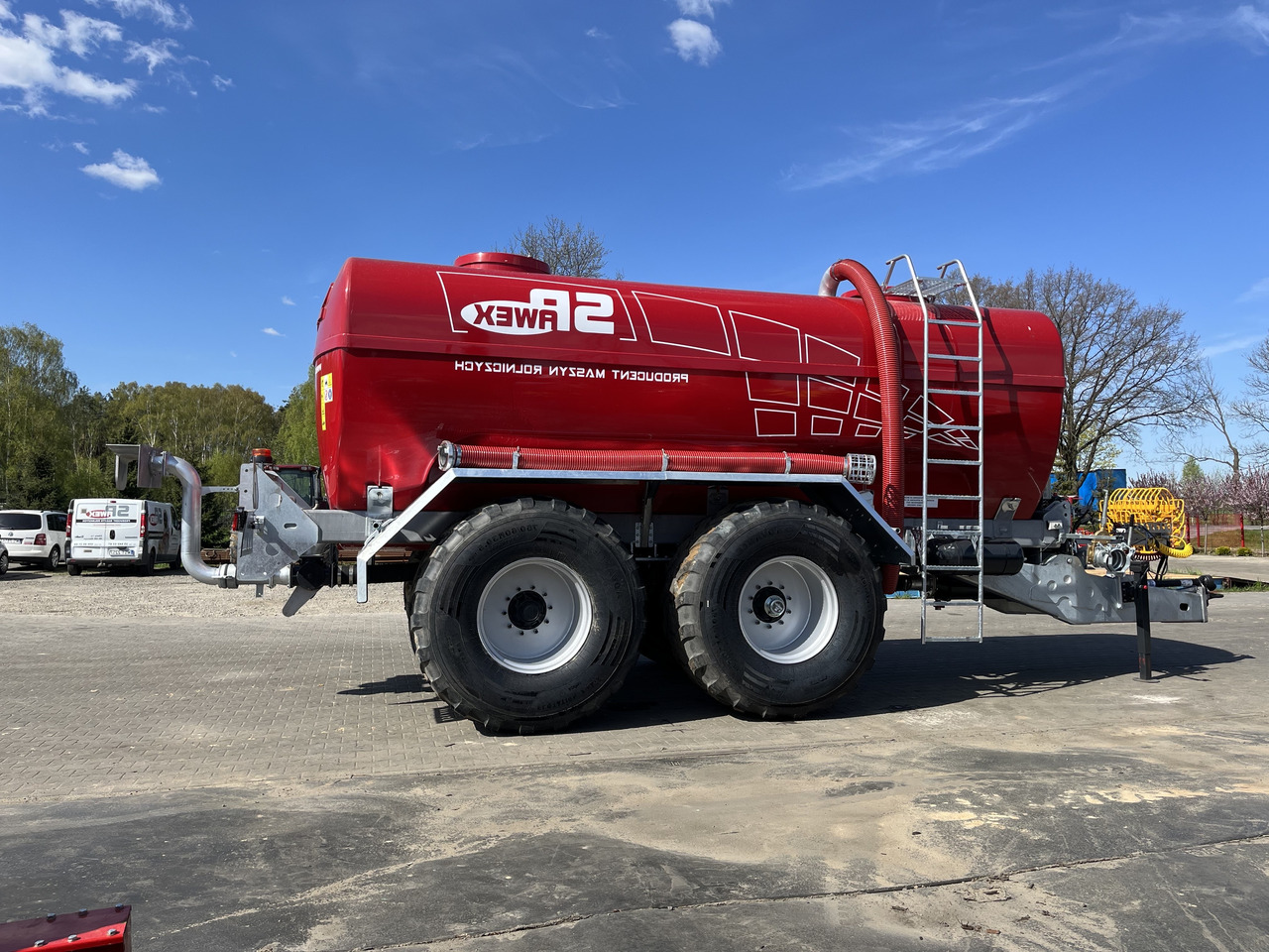 Spawex Gülletankwagen / Slurry tanker / Epandeur à lisier / Cisterna para purines / Сisterna per liquami / Wóz asenizacyjny 22 000 l - Epandeurs: photos 5 Spawex Gülletankwagen / Slurry tanker / Epandeur à lisier / Cisterna para purines / Сisterna per liquami / Wóz asenizacyjny 22 000 l - Epandeurs: photos 5