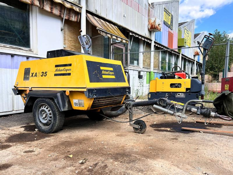 Atlas copco XAS 35 COMPRESSEUR 9BAR SUR REMORQUE (NET DE TVA) - Compresseur d'air: photos 2 Atlas copco XAS 35 COMPRESSEUR 9BAR SUR REMORQUE (NET DE TVA) - Compresseur d'air: photos 2