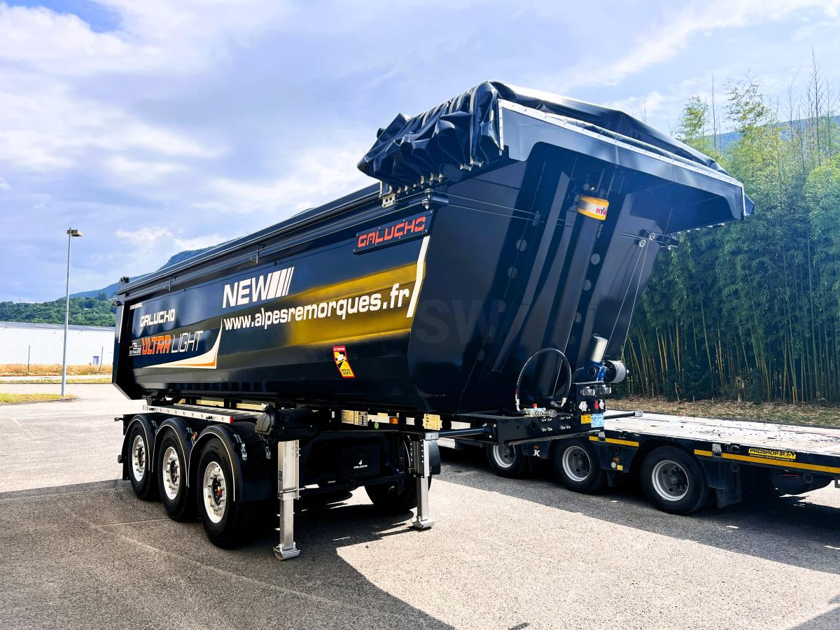 Galucho SGB3 Ultra Light Semi-remorque benne TP 3 essieux - Semi-remorque benne: photos 2 Galucho SGB3 Ultra Light Semi-remorque benne TP 3 essieux - Semi-remorque benne: photos 2