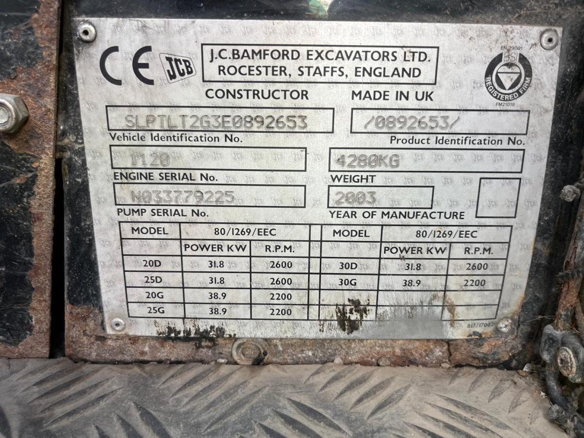 Chariot élévateur à gaz JCB Chariot télescopique à gaz 20D TELETRUCK: photos 8 Chariot élévateur à gaz JCB Chariot télescopique à gaz 20D TELETRUCK: photos 8