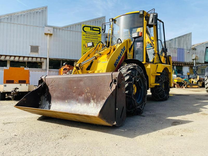 KOMATSU Tractopelle WB70 (NET DE TVA) - Tractopelle: photos 1 KOMATSU Tractopelle WB70 (NET DE TVA) - Tractopelle: photos 1