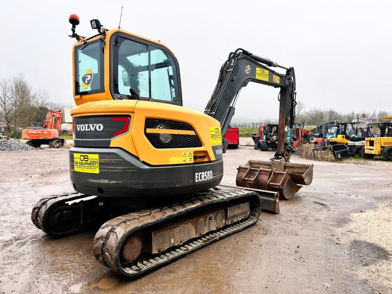 Volvo ECR58D Mini-pelle à chenille 6T - Mini pelle: photos 5 Volvo ECR58D Mini-pelle à chenille 6T - Mini pelle: photos 5