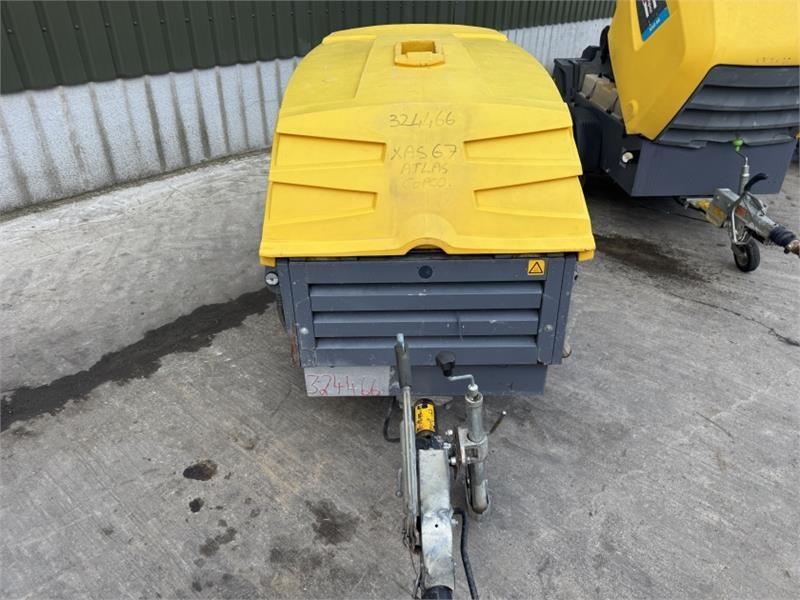 Atlas Copco XAS 67 Single Axle Trailed Compressor - Compresseur d'air: photos 3 Atlas Copco XAS 67 Single Axle Trailed Compressor - Compresseur d'air: photos 3