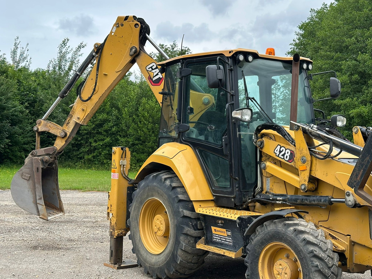 CATERPILLAR 428 / 2020 ROK / KLIMATYZACJA / 6200 mth - Tractopelle: photos 4 CATERPILLAR 428 / 2020 ROK / KLIMATYZACJA / 6200 mth - Tractopelle: photos 4