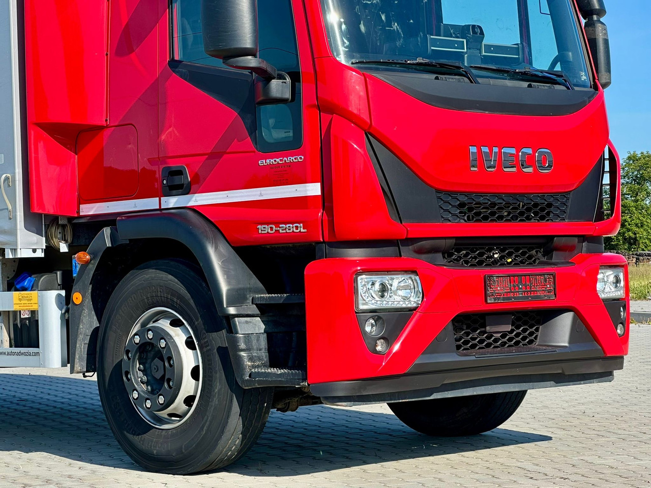 Camion à rideaux coulissants IVECO EUROCARGO 180-280 / FIRANKA / WINDA / 20 PALET / 80 TYŚ KM / 2023 ROK / 9 223 KG ŁADOWNOŚ: photos 10