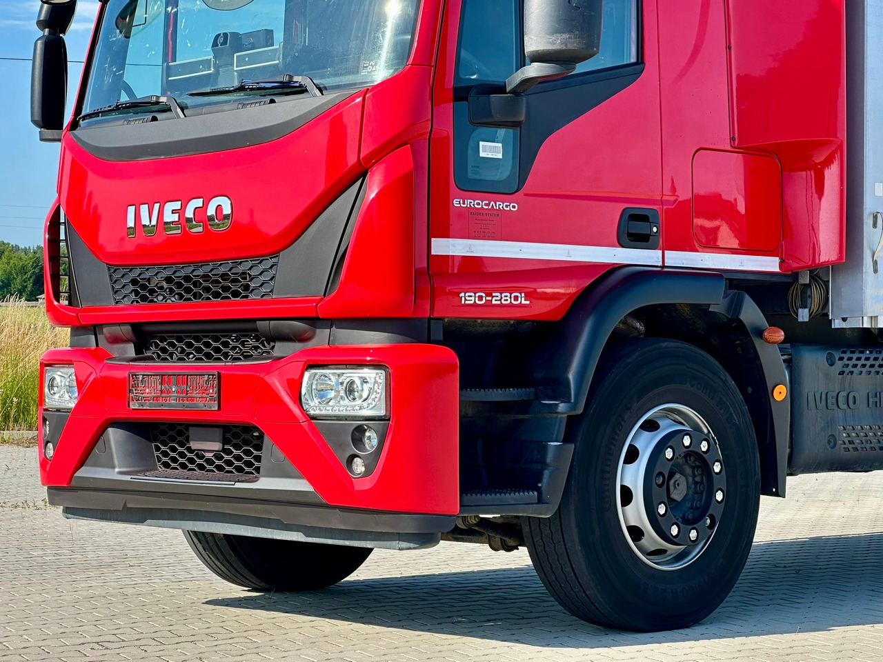 Camion à rideaux coulissants IVECO EUROCARGO 180-280 / FIRANKA / WINDA / 20 PALET / 80 TYŚ KM / 2023 ROK / 9 223 KG ŁADOWNOŚ: photos 14