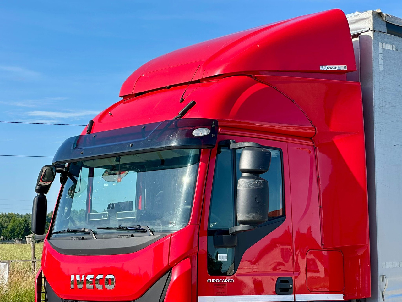 Camion à rideaux coulissants IVECO EUROCARGO 180-280 / FIRANKA / WINDA / 20 PALET / 80 TYŚ KM / 2023 ROK / 9 223 KG ŁADOWNOŚ: photos 13