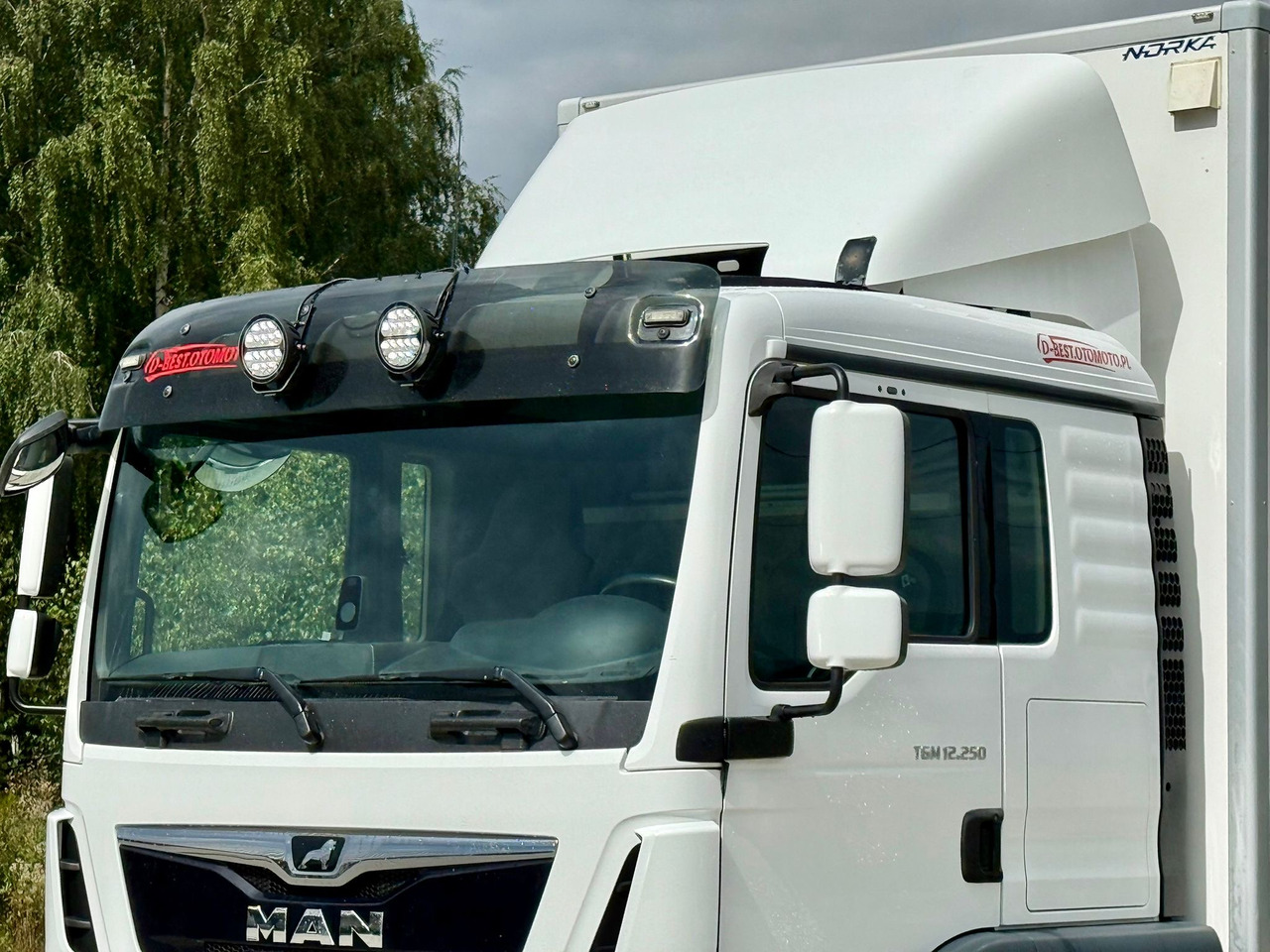 Camion isothermique MAN TGM 12.250 / TGL / IZOTERMA / WINDA / 18 EUROPALET / SYPIALKA / 2018: photos 13
