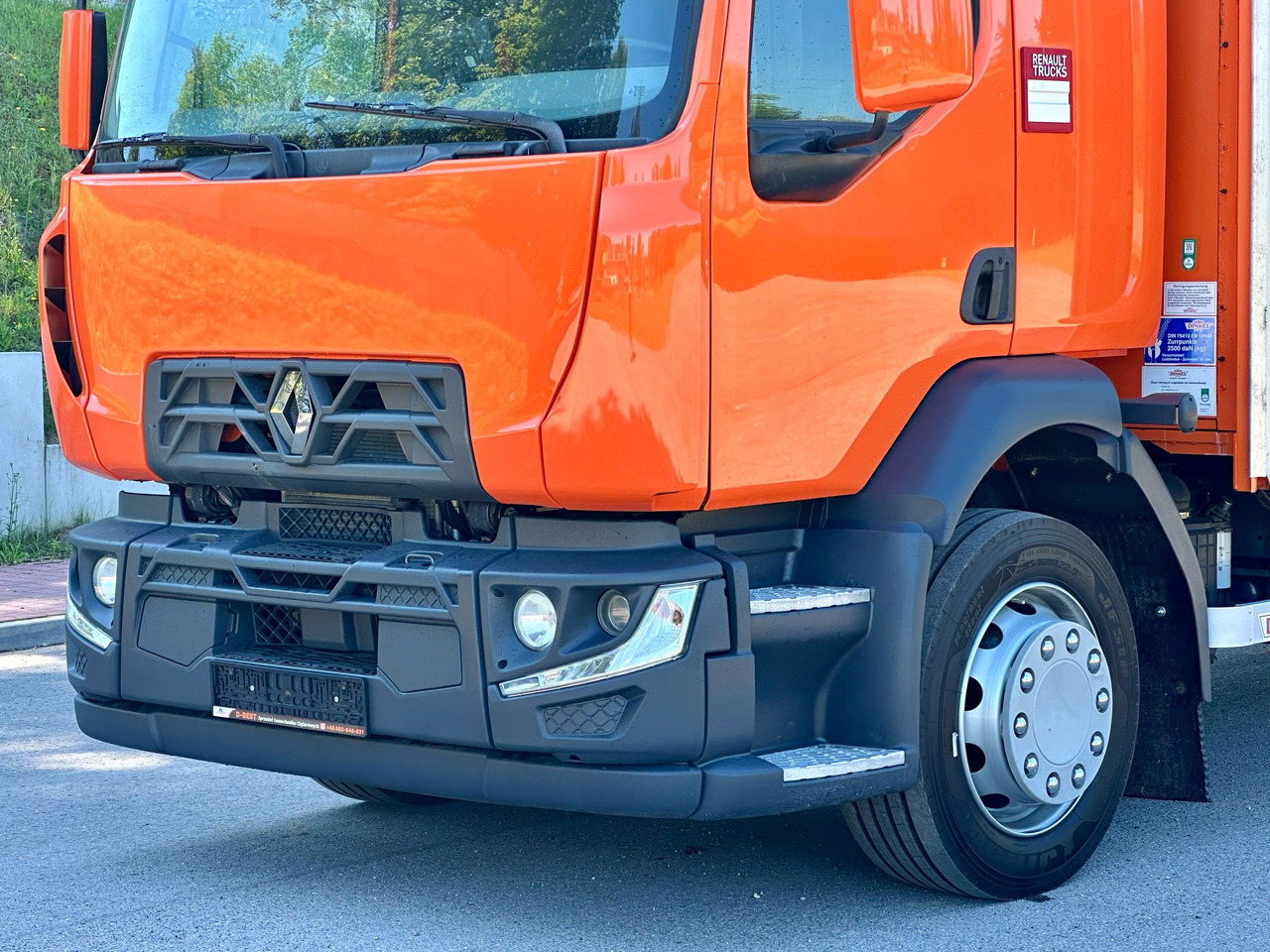 RENAULT D 18 / 280 / FIRANKA / WINDA / 8.6 M DŁUGOŚCI / 21 EUROPALET / NOWE OPONY / ŁADOWNOŚĆ 9.380 KG / AUTOMAT / SERWISOWANA / SPROWADZONA en leasing occasion RENAULT D 18 / 280 / FIRANKA / WINDA / 8.6 M DŁUGOŚCI / 21 EUROPALET / NOWE OPONY / ŁADOWNOŚĆ 9.380 KG / AUTOMAT / SERWISOWANA / SPROWADZONA: photos 8