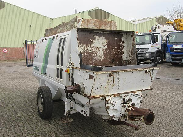 2015 SP 1800 D4 125 KW trailer static pump - Pompe à béton stationnaire: photos 4 2015 SP 1800 D4 125 KW trailer static pump - Pompe à béton stationnaire: photos 4