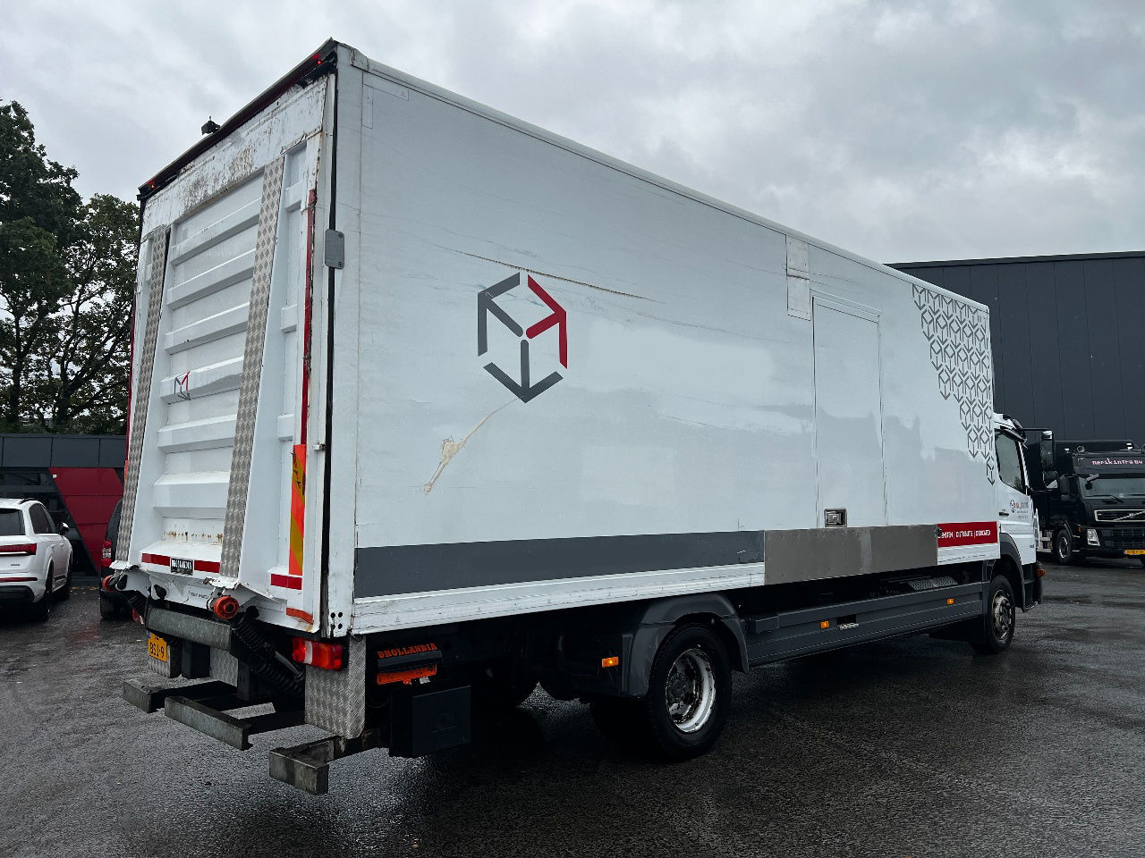 Mercedes-Benz Atego 1218 Euro 6, Full steel suspension - Camion fourgon: photos 3 Mercedes-Benz Atego 1218 Euro 6, Full steel suspension - Camion fourgon: photos 3