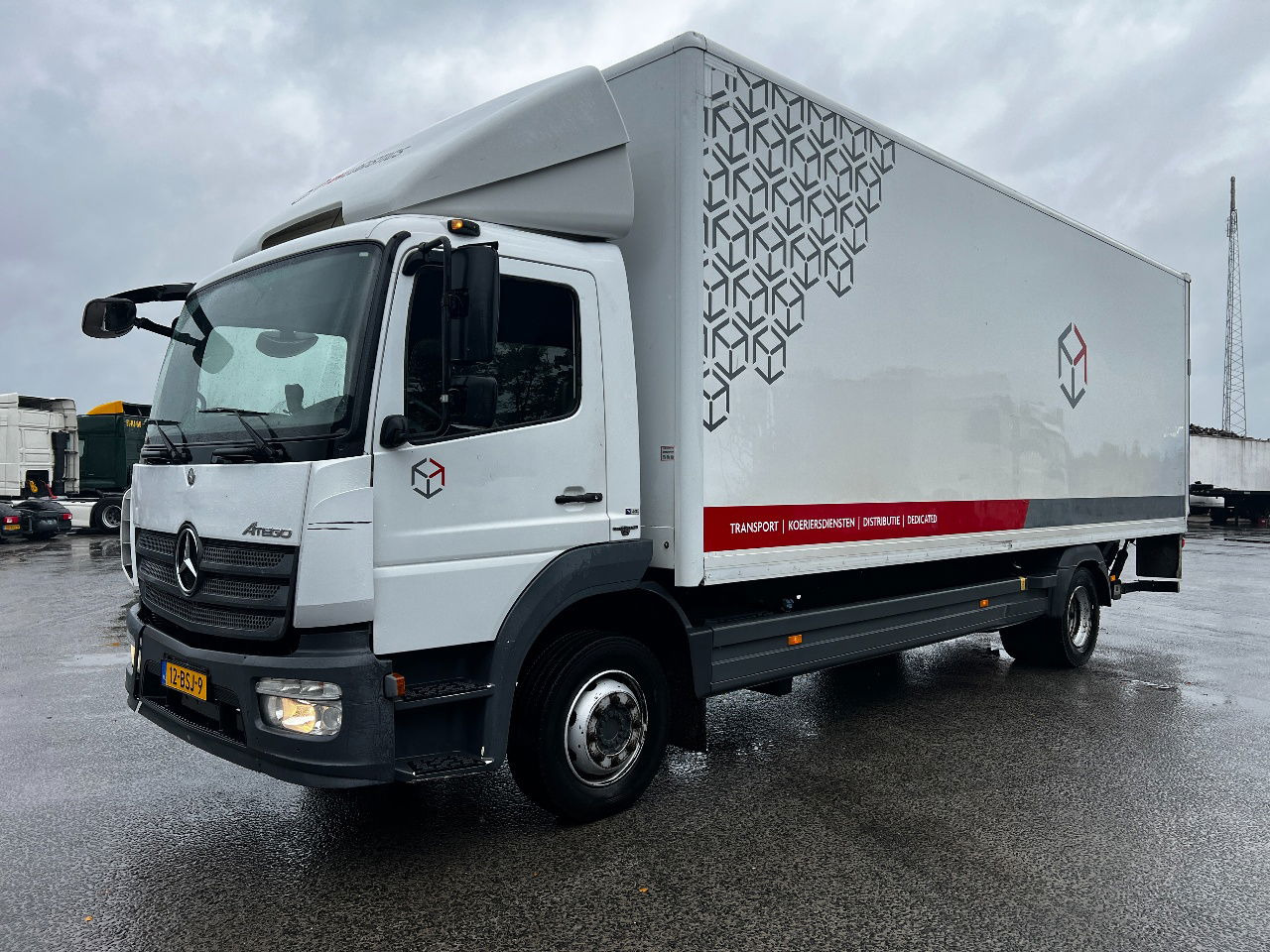 Mercedes-Benz Atego 1218 Euro 6, Full steel suspension - Camion fourgon: photos 1 Mercedes-Benz Atego 1218 Euro 6, Full steel suspension - Camion fourgon: photos 1