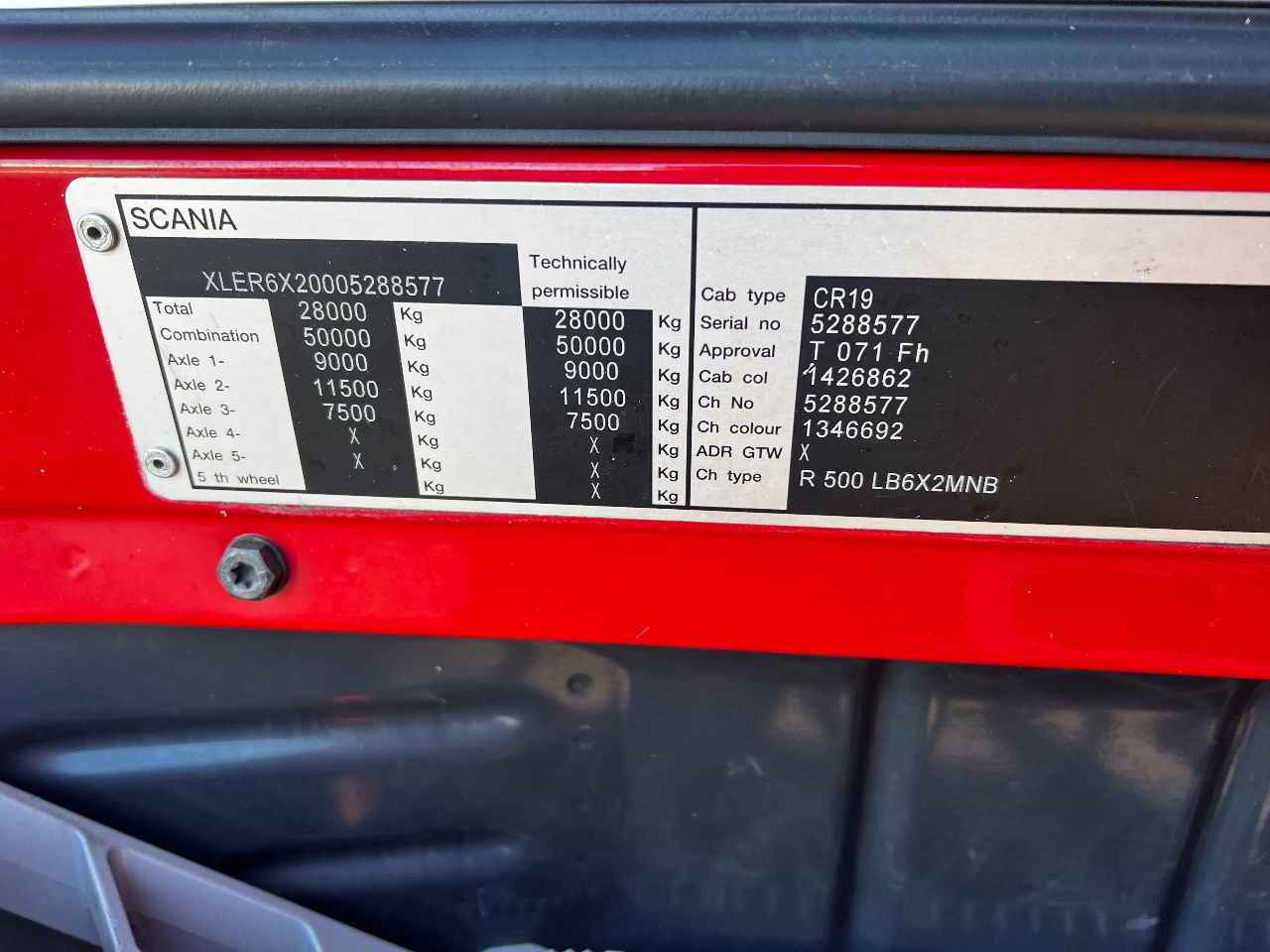 Camion plateau Scania R500 V8 Highline 6x2, Retarder, Euro 5: photos 10