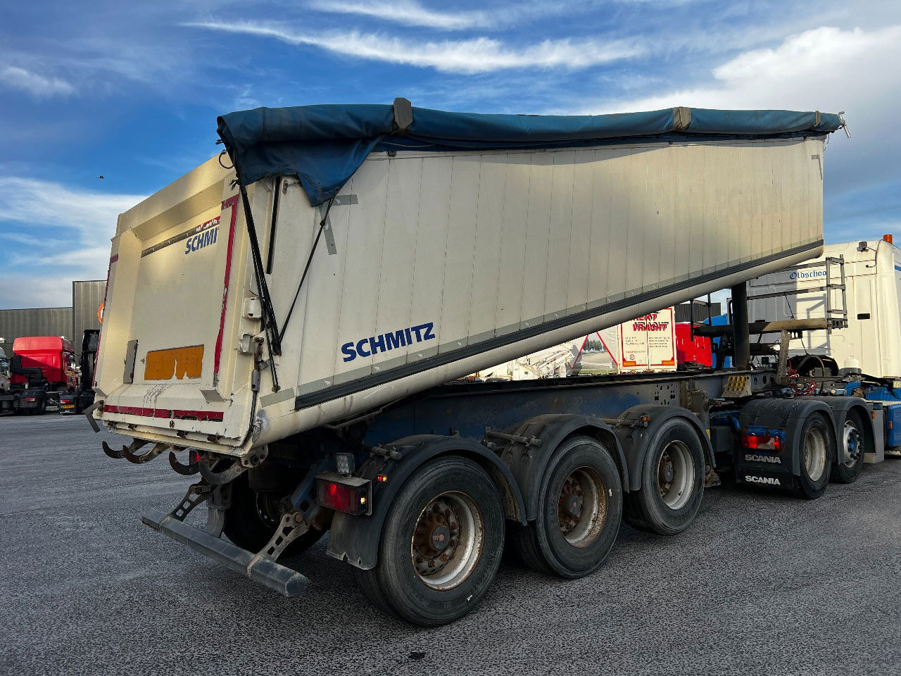 Schmitz Cargobull Gotha 27m3, SAF, ALU - Semi-remorque benne: photos 5 Schmitz Cargobull Gotha 27m3, SAF, ALU - Semi-remorque benne: photos 5