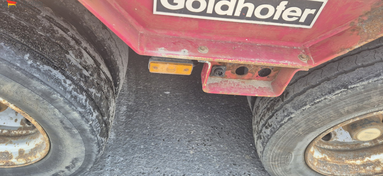 Goldhofer STZ-TBL3-33/80 Tiefbett mit Rampen Lenkung mit FB - Semi-remorque surbaissé: photos 3 Goldhofer STZ-TBL3-33/80 Tiefbett mit Rampen Lenkung mit FB - Semi-remorque surbaissé: photos 3