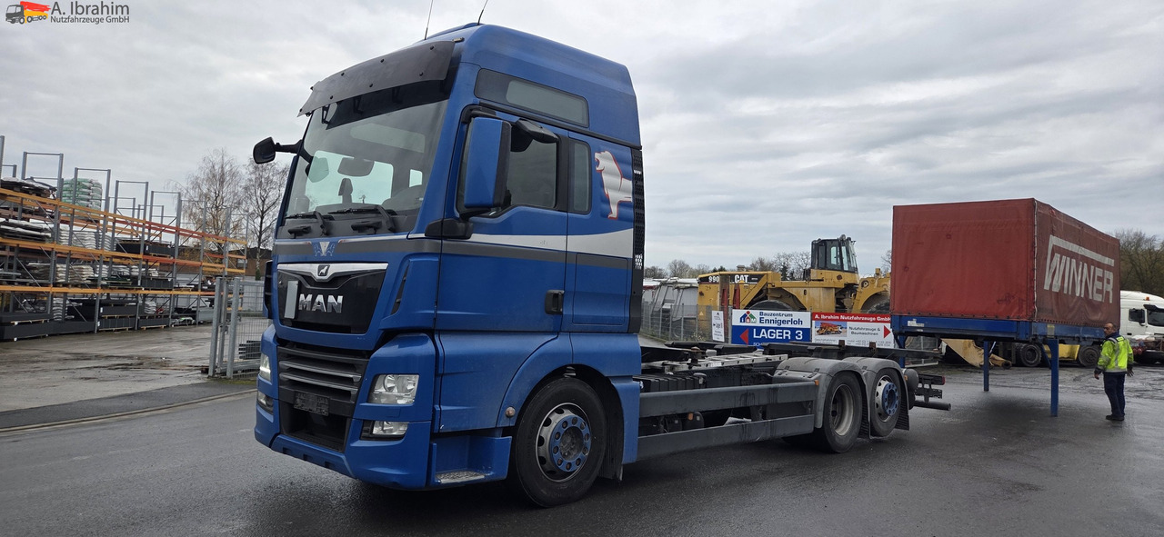 Camion porte-conteneur/ Caisse mobile MAN TGX 26.460 BDF | 6x2 | Liftachse Retarder | 2xVorhanden | klima: photos 8