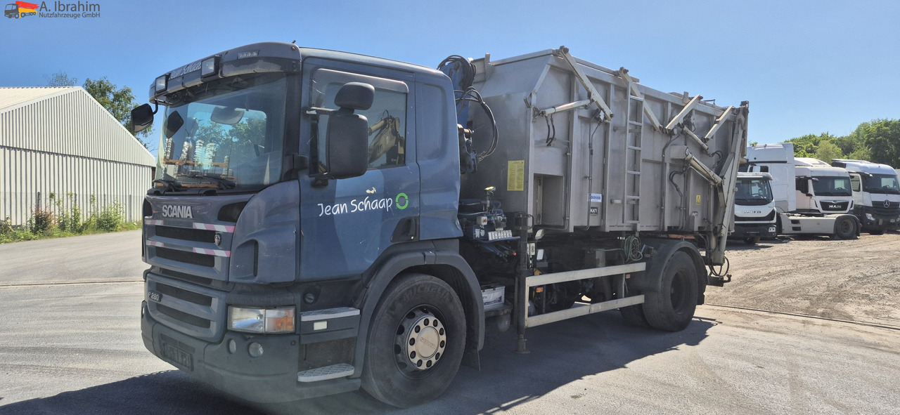 Scania P 280 Edelstahlkipper für Tierabfälle 2 Kammer - Camion benne, Camion grue: photos 1 Scania P 280 Edelstahlkipper für Tierabfälle 2 Kammer - Camion benne, Camion grue: photos 1