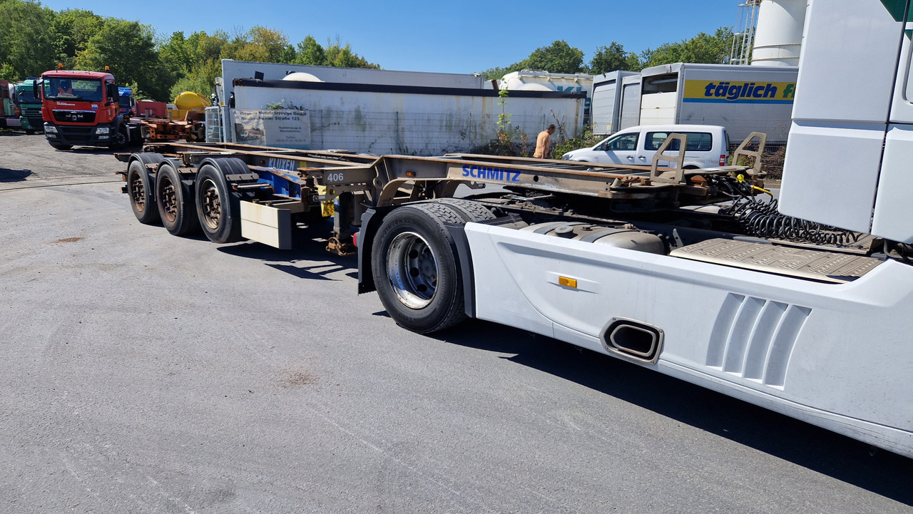 Schmitz SCF 24G Slider - Semi-remorque porte-conteneur/ Caisse mobile: photos 1 Schmitz SCF 24G Slider - Semi-remorque porte-conteneur/ Caisse mobile: photos 1