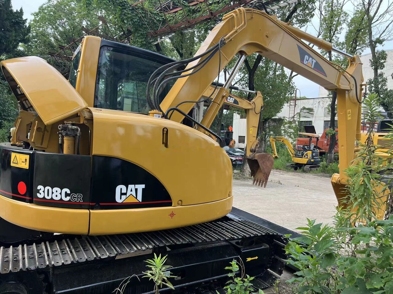 Caterpillar 308C - Pelle sur chenille: photos 1 Caterpillar 308C - Pelle sur chenille: photos 1