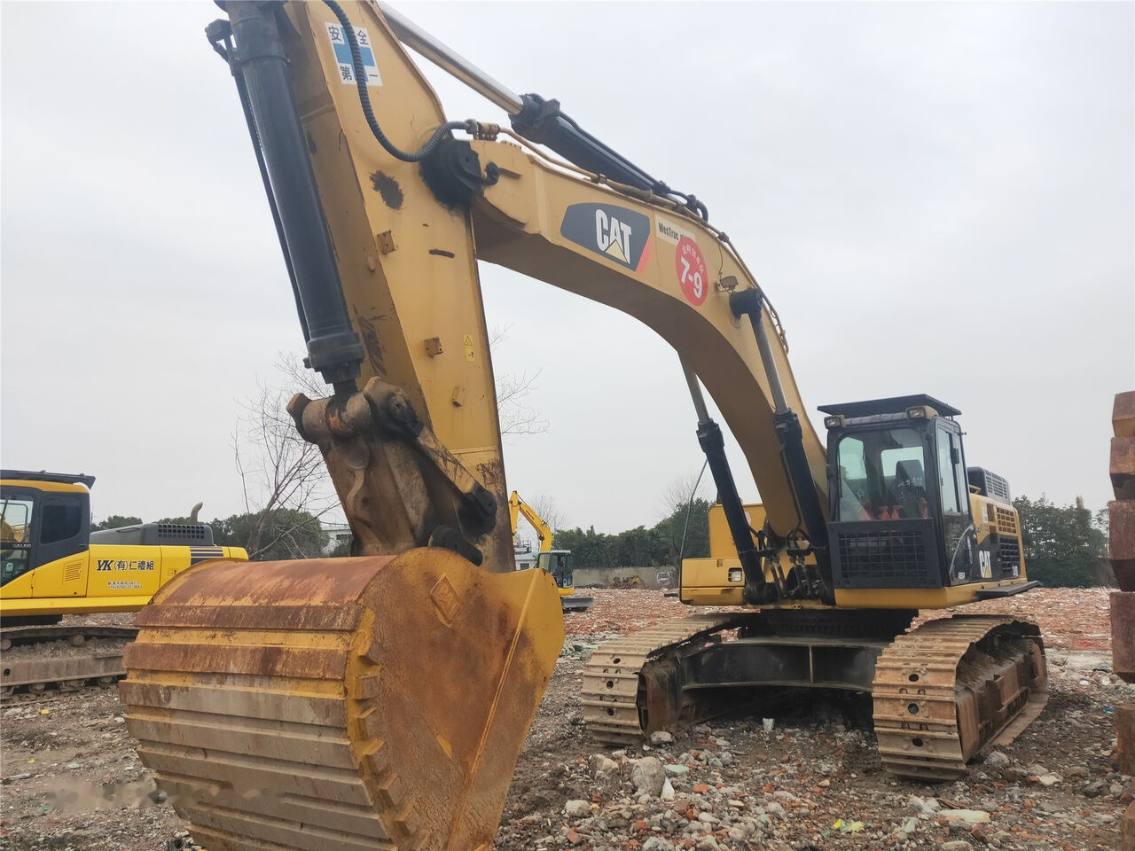 Caterpillar 349DL - Pelle sur chenille: photos 4 Caterpillar 349DL - Pelle sur chenille: photos 4