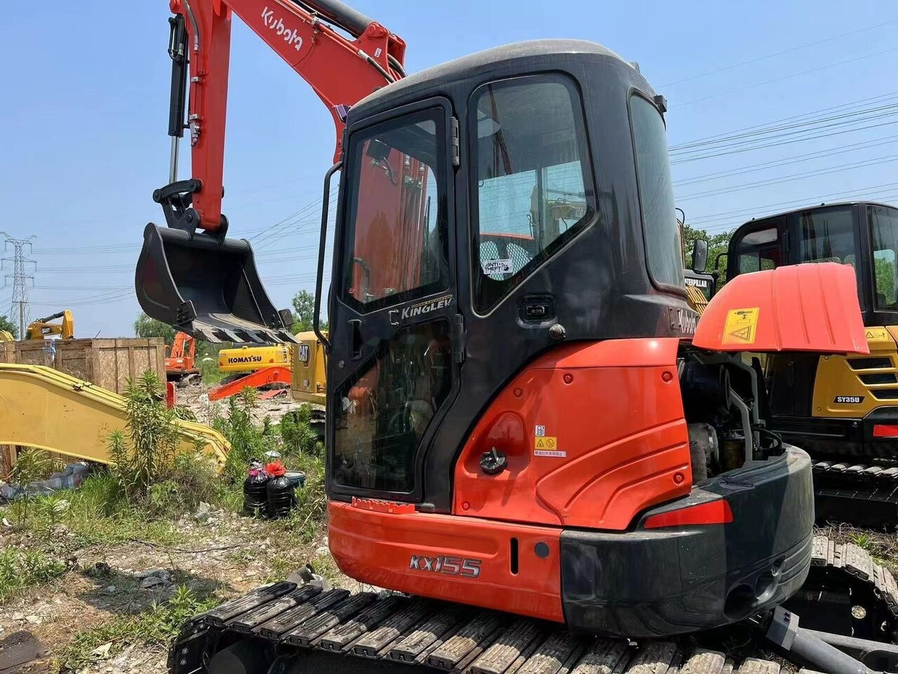 Kubota KX155 - Mini pelle: photos 4 Kubota KX155 - Mini pelle: photos 4