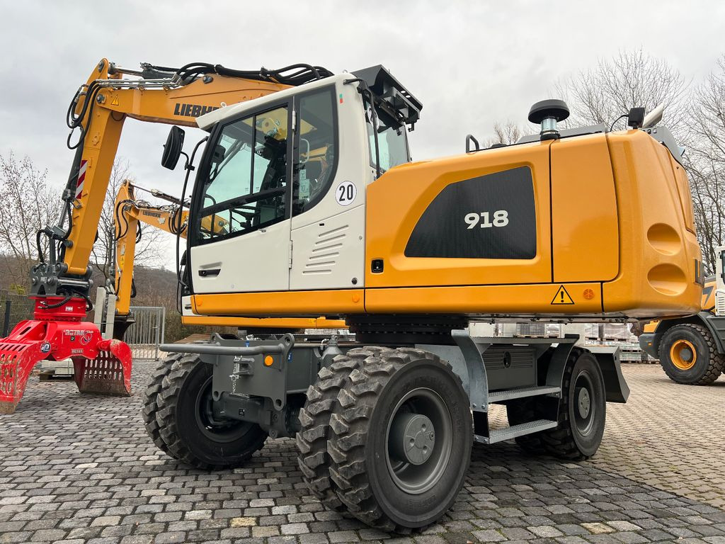 Liebherr A 918 G6.0-D - Pelle sur pneus: photos 5 Liebherr A 918 G6.0-D - Pelle sur pneus: photos 5