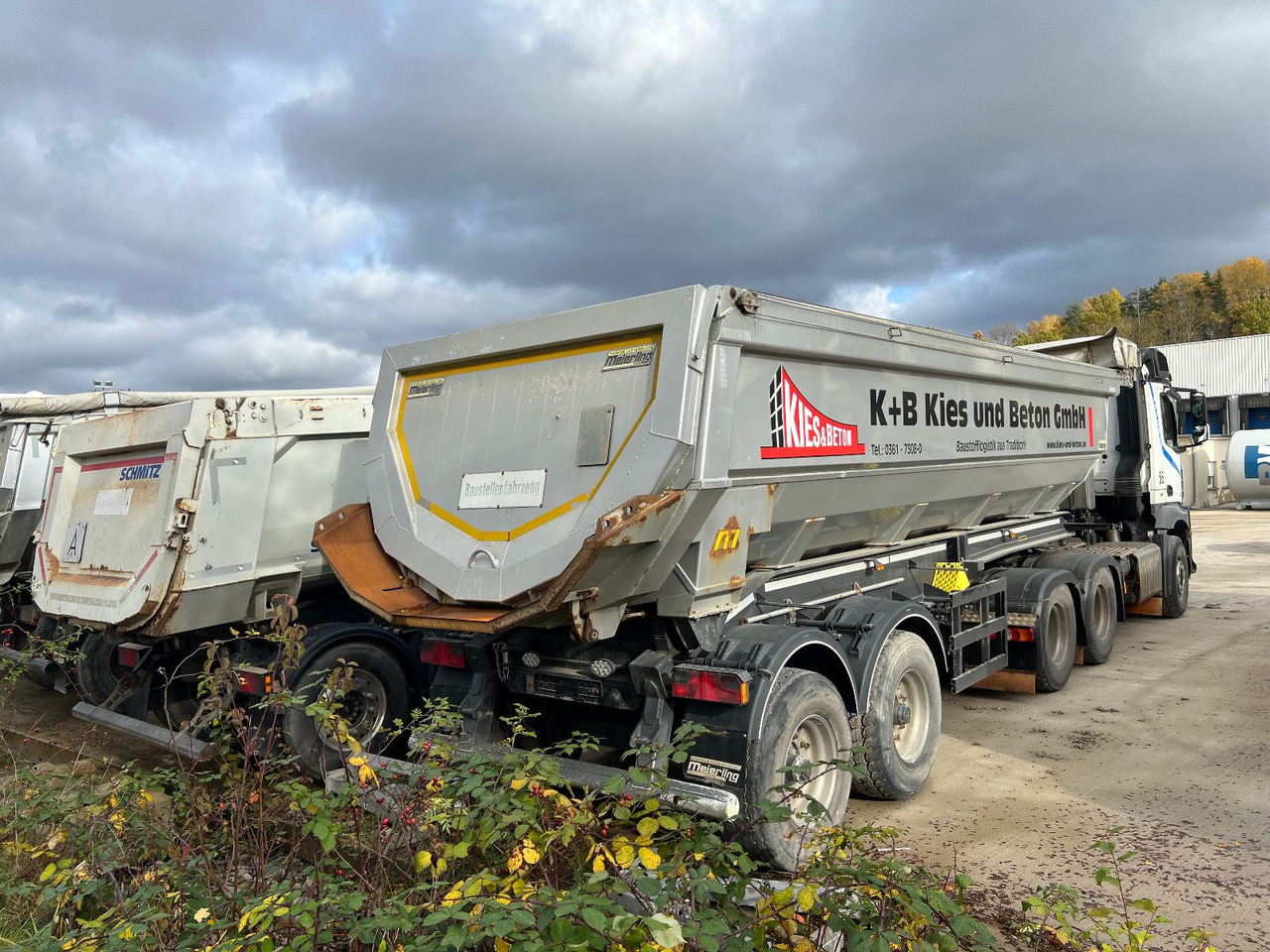 Meierling MSK 18 - Semi-remorque benne: photos 2 Meierling MSK 18 - Semi-remorque benne: photos 2