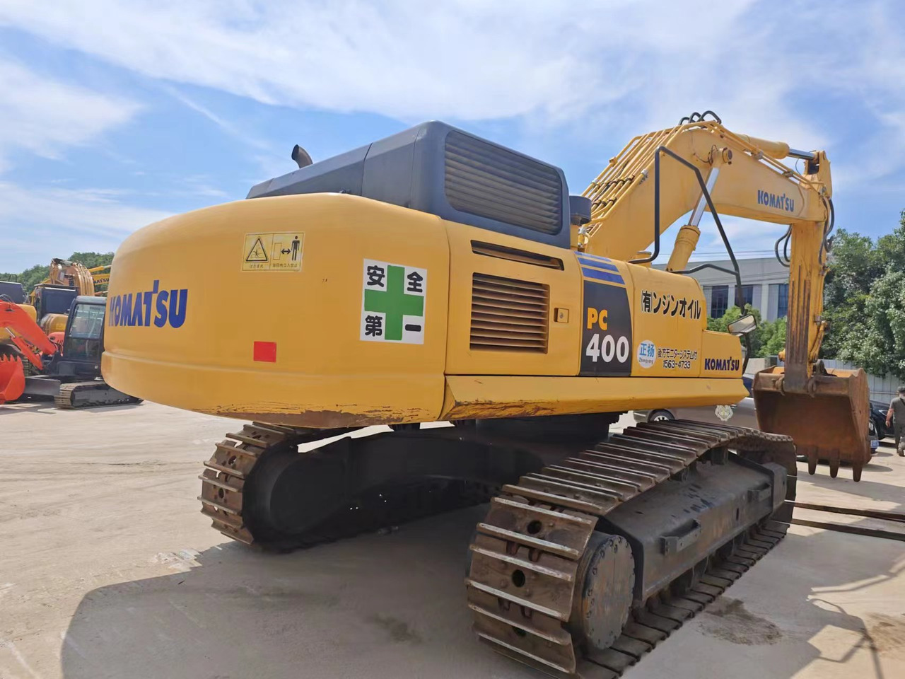 KOMATSU PC400-8R - Pelle sur chenille: photos 2 KOMATSU PC400-8R - Pelle sur chenille: photos 2