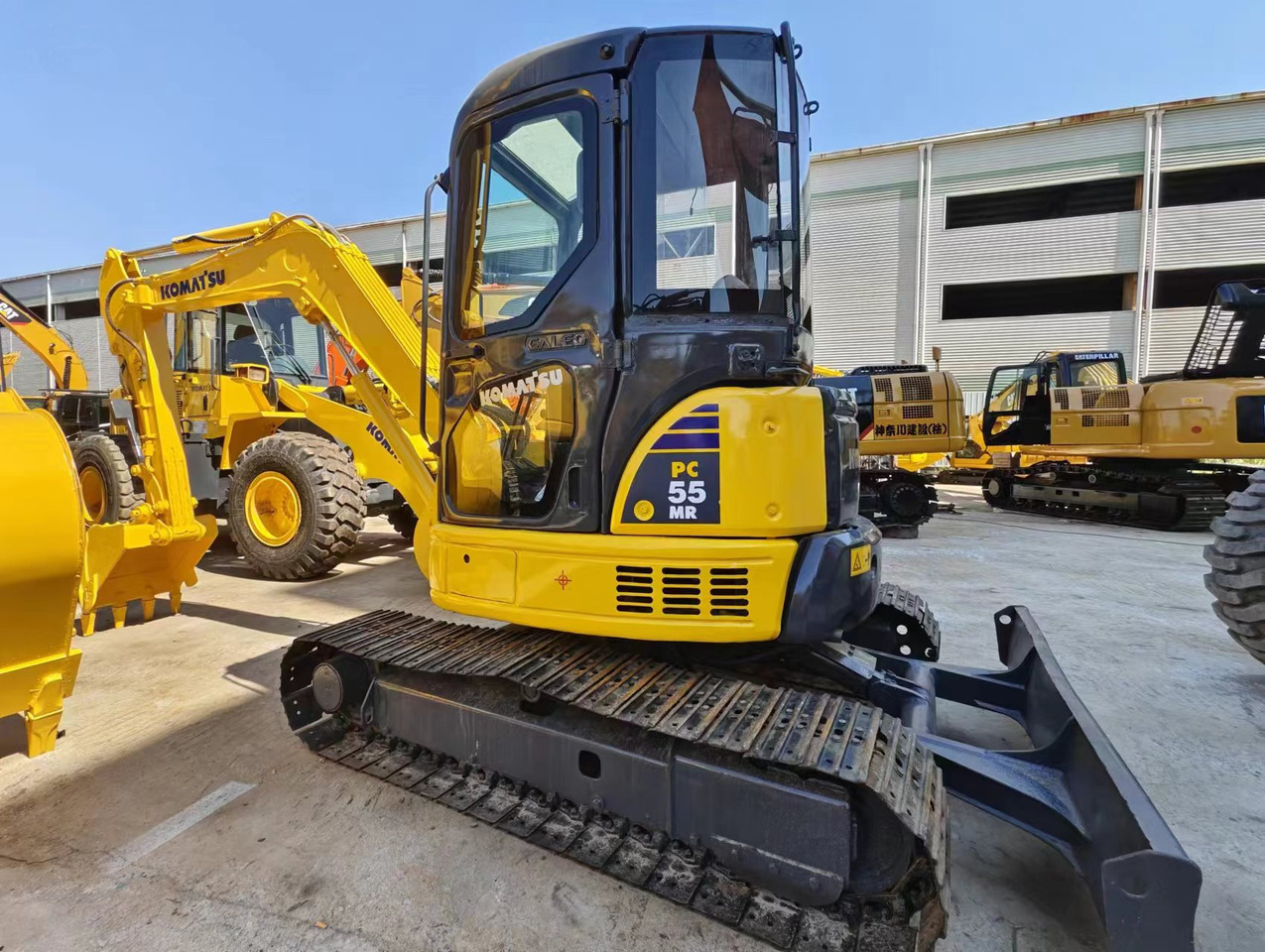 KOMATSU PC55MR - Mini pelle: photos 5 KOMATSU PC55MR - Mini pelle: photos 5