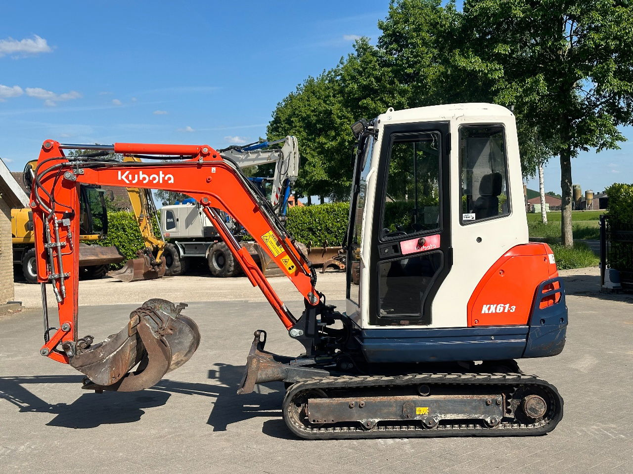 Kubota KX61-3 - Mini pelle: photos 2 Kubota KX61-3 - Mini pelle: photos 2