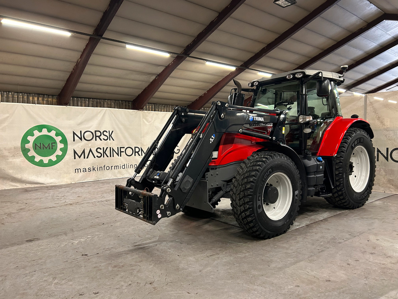 Massey Ferguson 7618 Dyna VT - Tracteur agricole: photos 1 Massey Ferguson 7618 Dyna VT - Tracteur agricole: photos 1