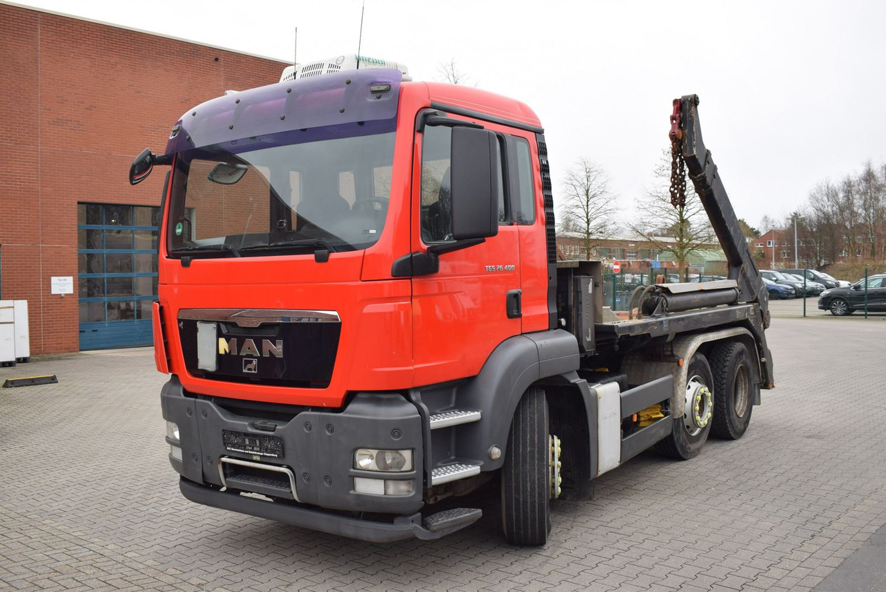MAN TGS 26.400 6x2 Meiller Vorlaufachse Dachklima - Camion benne: photos 1 MAN TGS 26.400 6x2 Meiller Vorlaufachse Dachklima - Camion benne: photos 1