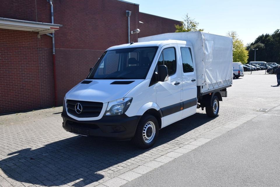Mercedes-Benz Sprinter 314 CDI Pri Plane Doka 7-Sitze Klima - Utilitaire rideaux coulissants (PLSC), Utilitaire double cabine: photos 2 Mercedes-Benz Sprinter 314 CDI Pri Plane Doka 7-Sitze Klima - Utilitaire rideaux coulissants (PLSC), Utilitaire double cabine: photos 2