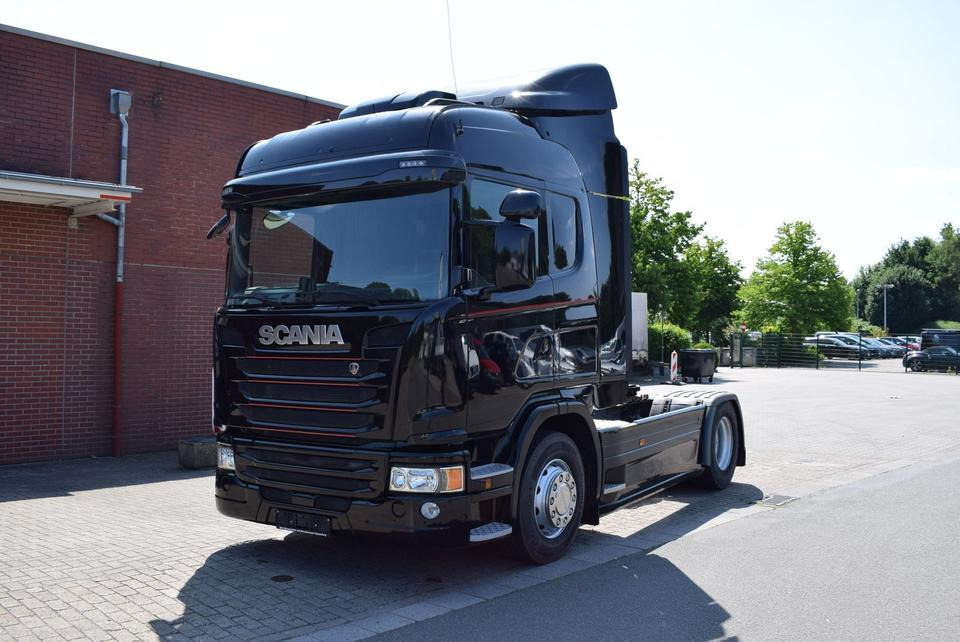 Scania R410 Highline Retarder Klima Standklima ACC - Tracteur routier: photos 1 Scania R410 Highline Retarder Klima Standklima ACC - Tracteur routier: photos 1