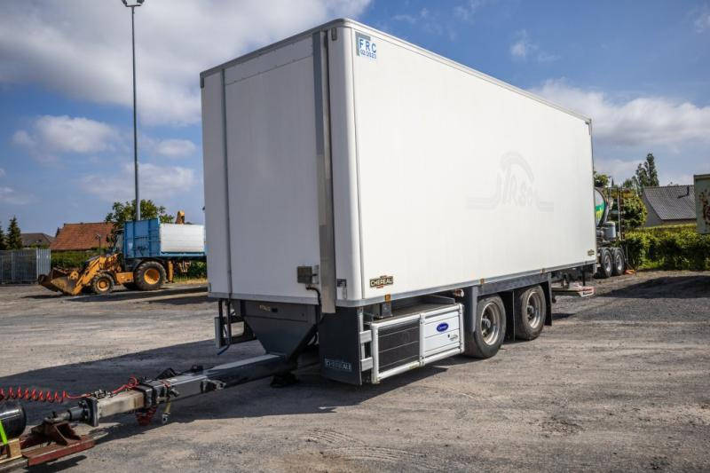 Chereau CHEREAU+CARRIER+DHOLLANDIA 2.5 T. - Remorque fourgon: photos 1 Chereau CHEREAU+CARRIER+DHOLLANDIA 2.5 T. - Remorque fourgon: photos 1