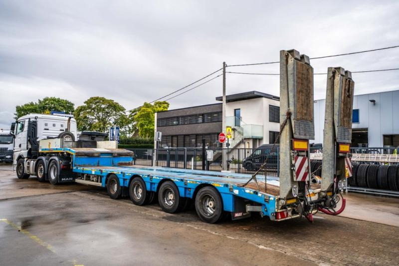 MAX TRAILER MAX TRAILER 110-F-S44+3XSTEERING/DIR. - Semi-remorque surbaissé: photos 5 MAX TRAILER MAX TRAILER 110-F-S44+3XSTEERING/DIR. - Semi-remorque surbaissé: photos 5