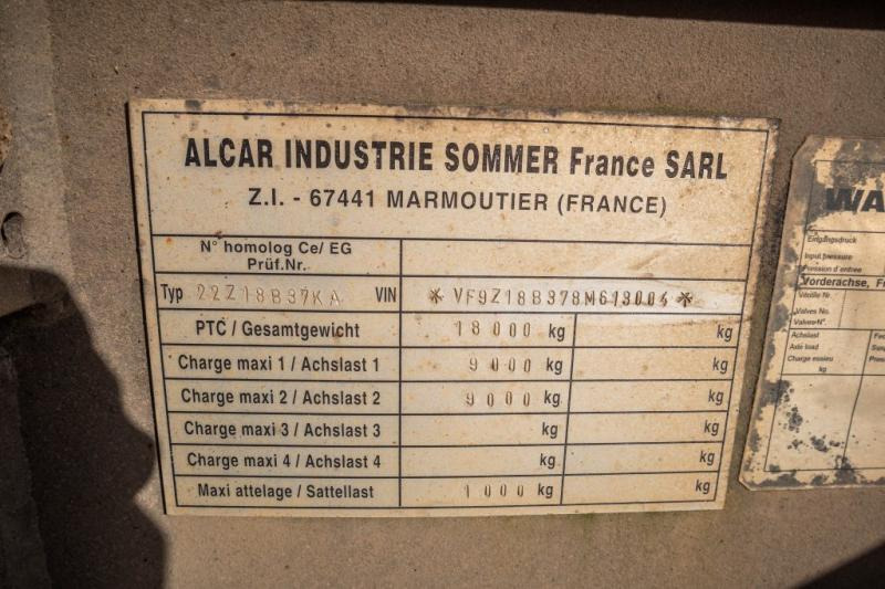 ALCAR PORTE CONTAINER AMOVIBLE - Remorque: photos 5 ALCAR PORTE CONTAINER AMOVIBLE - Remorque: photos 5