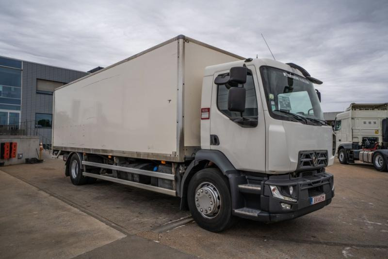 Renault D WIDE 280 (18t) +PALFINGER 2T. - Camion fourgon: photos 2 Renault D WIDE 280 (18t) +PALFINGER 2T. - Camion fourgon: photos 2