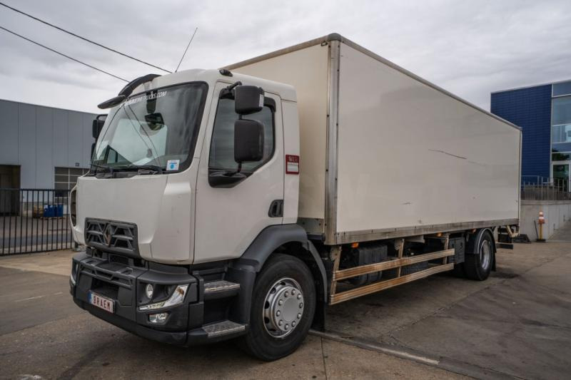 Renault D WIDE 280 (18t) +PALFINGER 2T. - Camion fourgon: photos 1 Renault D WIDE 280 (18t) +PALFINGER 2T. - Camion fourgon: photos 1
