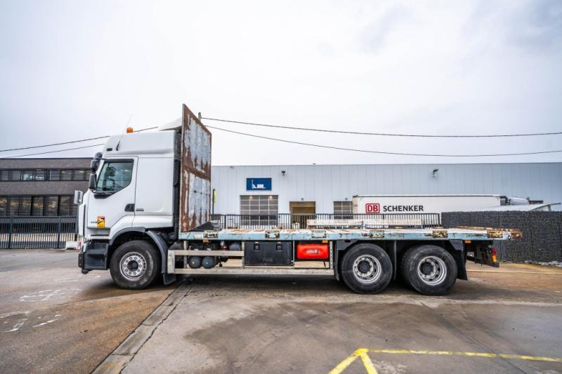 Camion plateau Renault LANDER 460 DXI -6X2+10 pneus/tires+INTARDER: photos 7 Camion plateau Renault LANDER 460 DXI -6X2+10 pneus/tires+INTARDER: photos 7