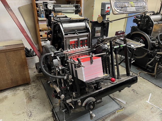 HEIDELBERG TP - Machine d'impression: photos 1 HEIDELBERG TP - Machine d'impression: photos 1