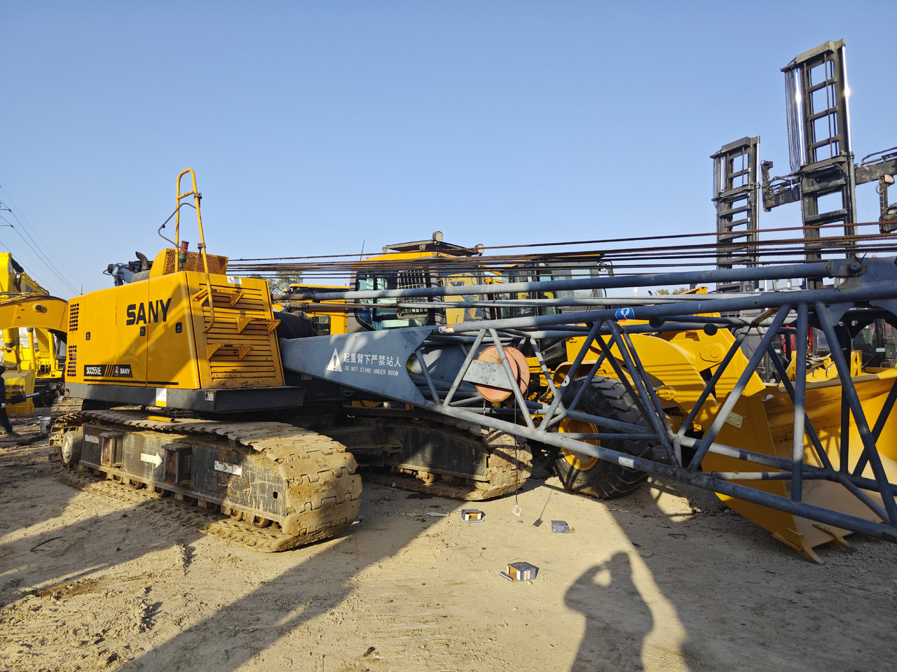 SANY SCC550E - Grue sur chenilles: photos 4 SANY SCC550E - Grue sur chenilles: photos 4
