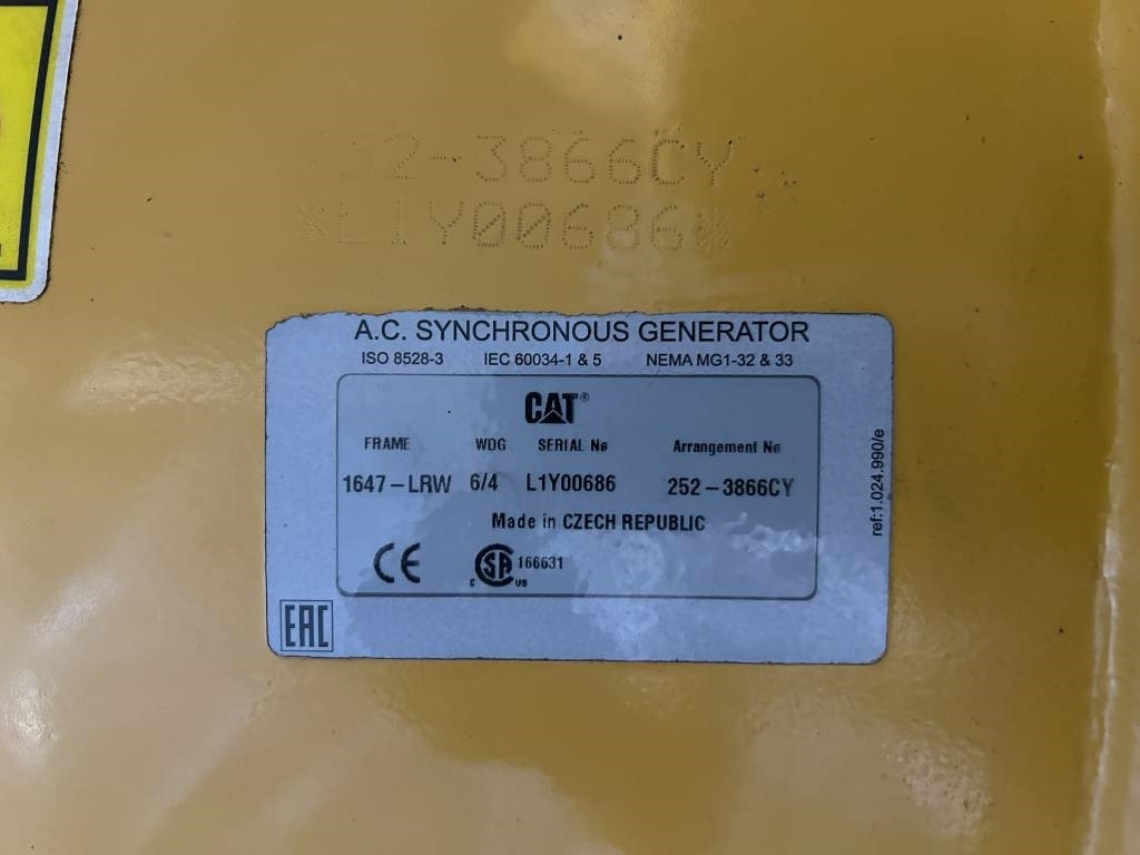 Groupe électrogène neuf CAT 3516B - 2.250 kVA Generator - DPX-18106: photos 18