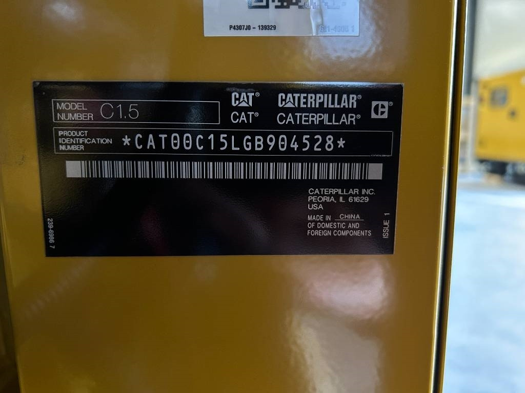 Groupe électrogène neuf CAT DE13.5E3 - 13.5 kVA Generator - DPX-18001: photos 20