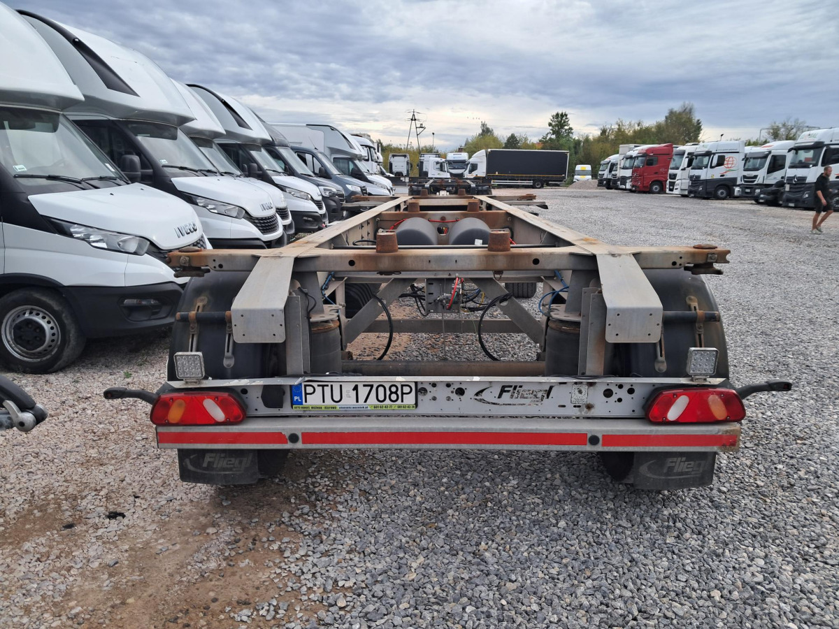 FLIEGL ZWP 180 POD KONTENERY - Remorque porte-conteneur/ Caisse mobile: photos 5 FLIEGL ZWP 180 POD KONTENERY - Remorque porte-conteneur/ Caisse mobile: photos 5