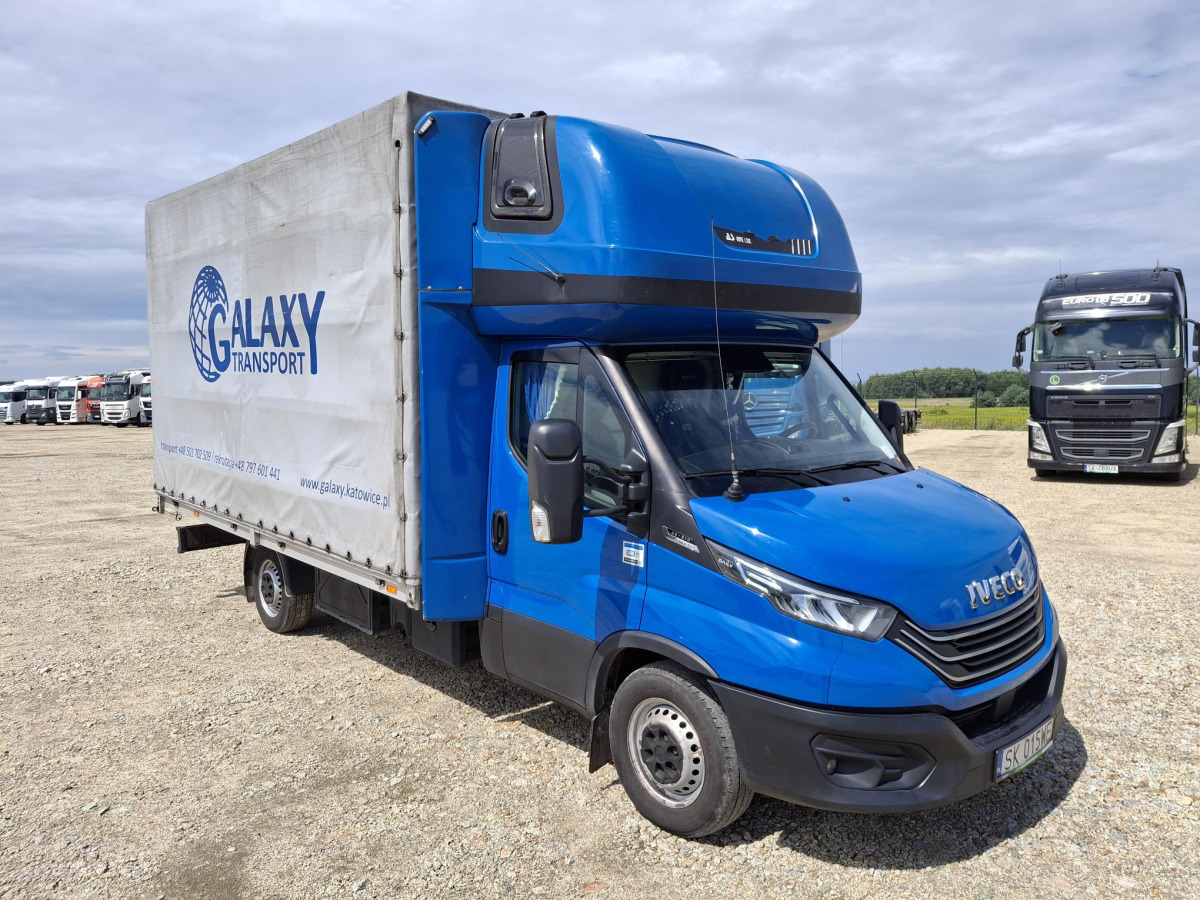 Utilitaire rideaux coulissants (PLSC) IVECO 35S21 PLANDEKA